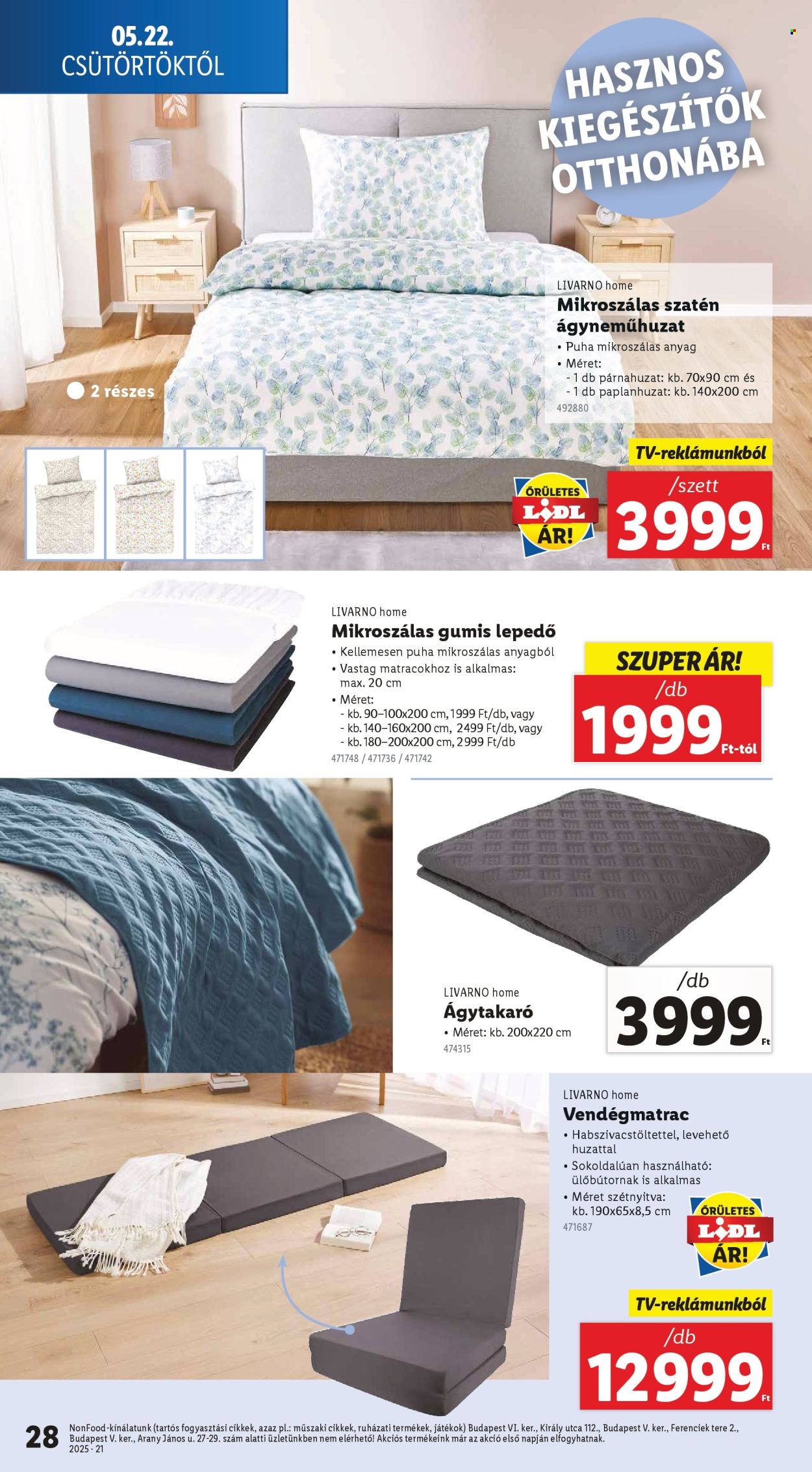 Lidl akciós újságok - 2025.05.21 - 2025.05.28. Oldal 28
