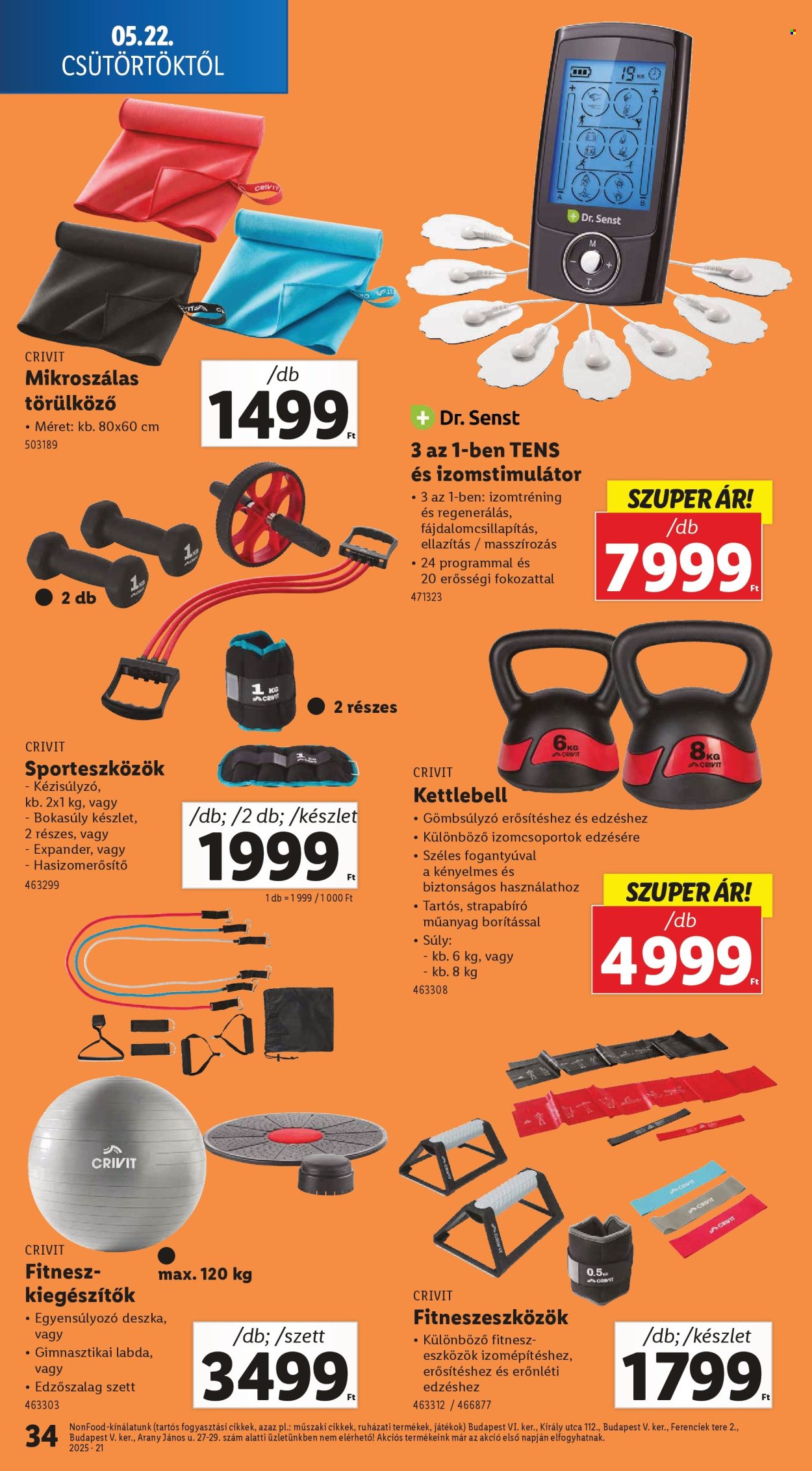 Lidl akciós újságok - 2025.05.21 - 2025.05.28. Oldal 34