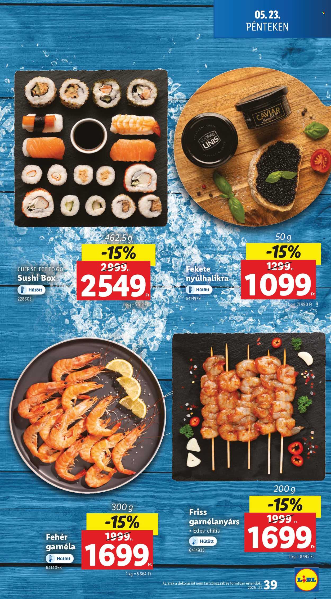 Lidl akciós újságok - 2025.05.21 - 2025.05.28. Oldal 39