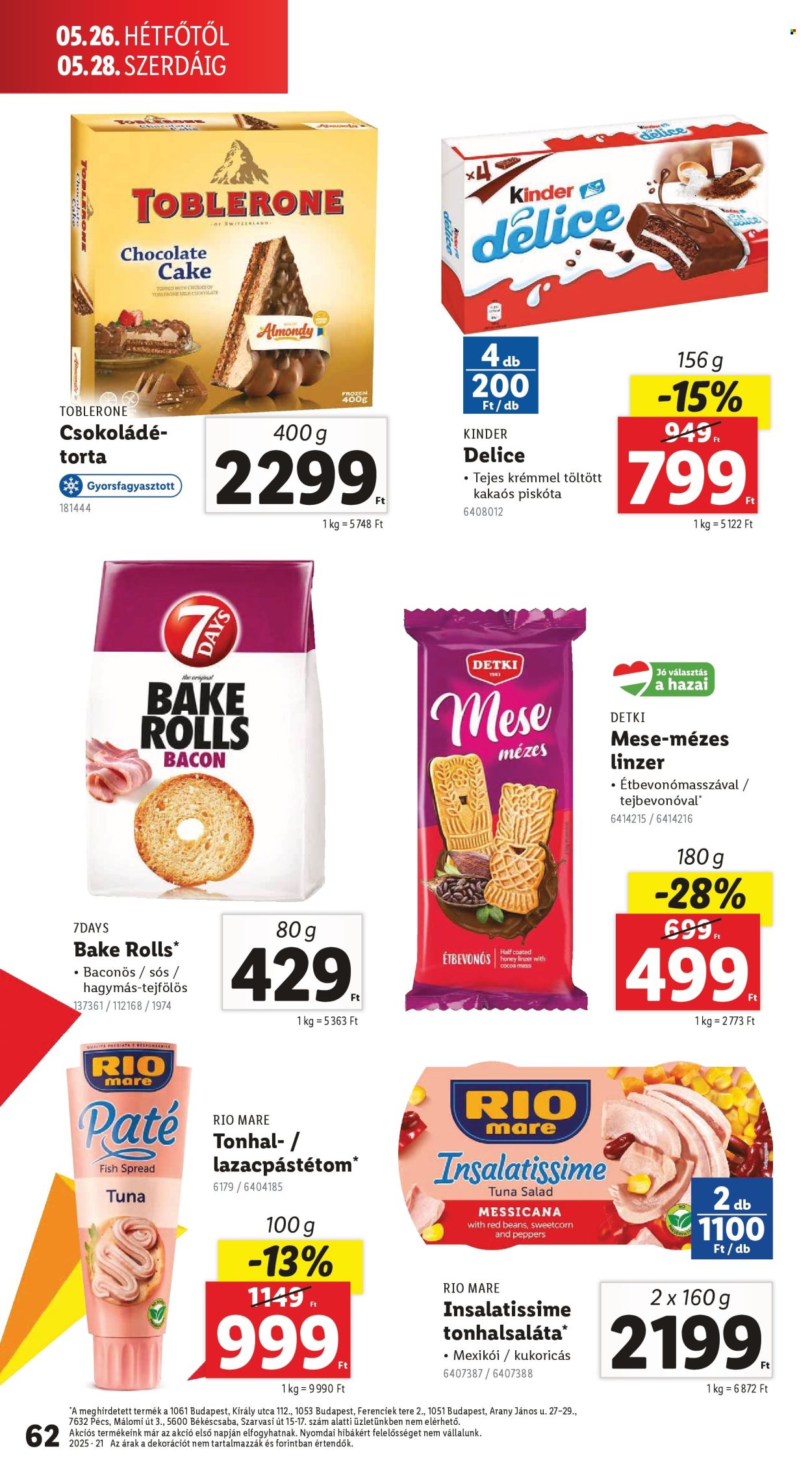 Lidl akciós újságok - 2025.05.21 - 2025.05.28. Oldal 62