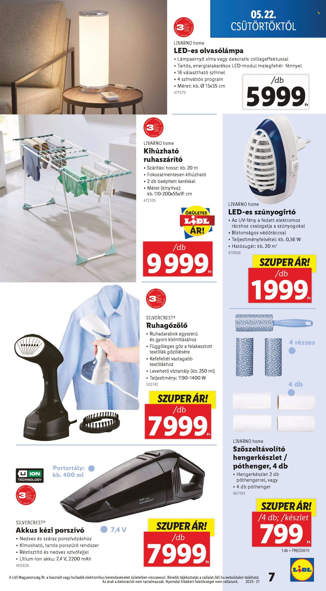 Lidl akciós újságok - 2025.05.22 - 2025.05.28. Oldal 7