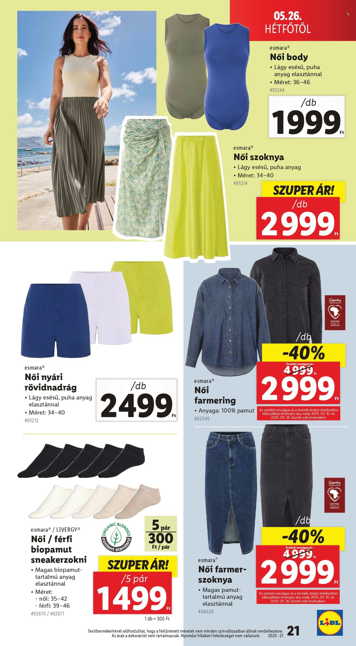Lidl akciós újságok - 2025.05.22 - 2025.05.28. Oldal 21