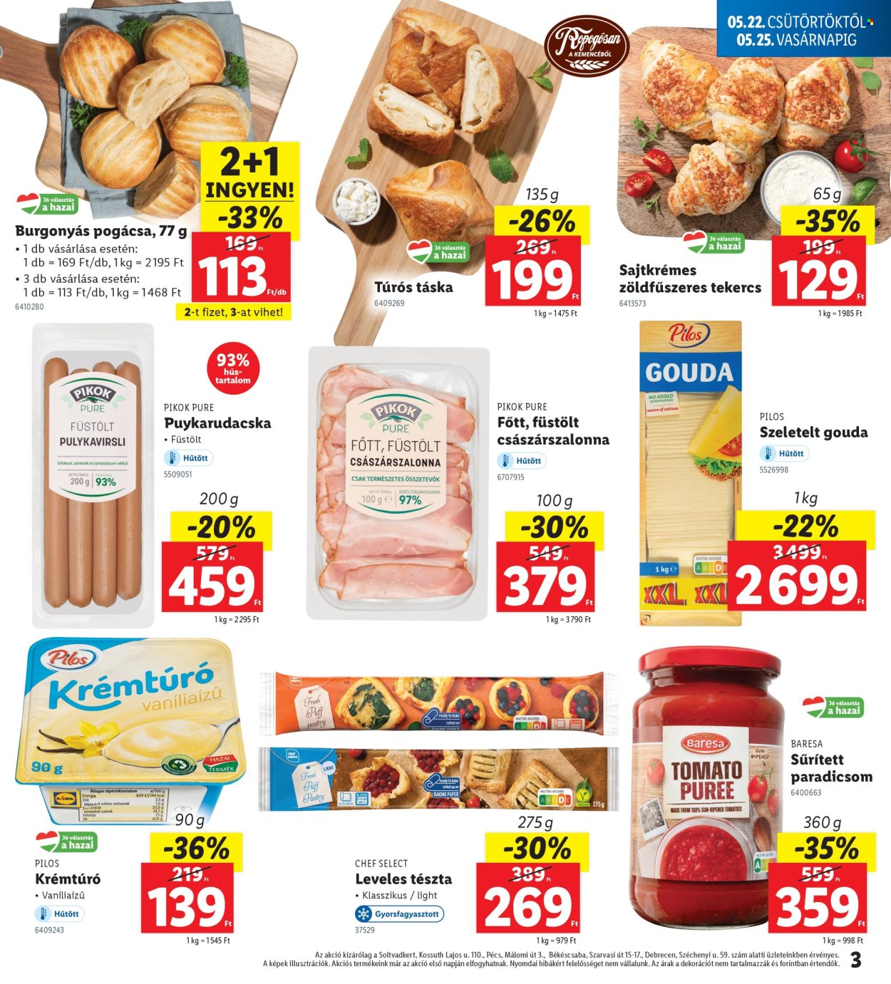 Lidl akciós újságok - 2025.05.22 - 2025.05.25. Oldal 3