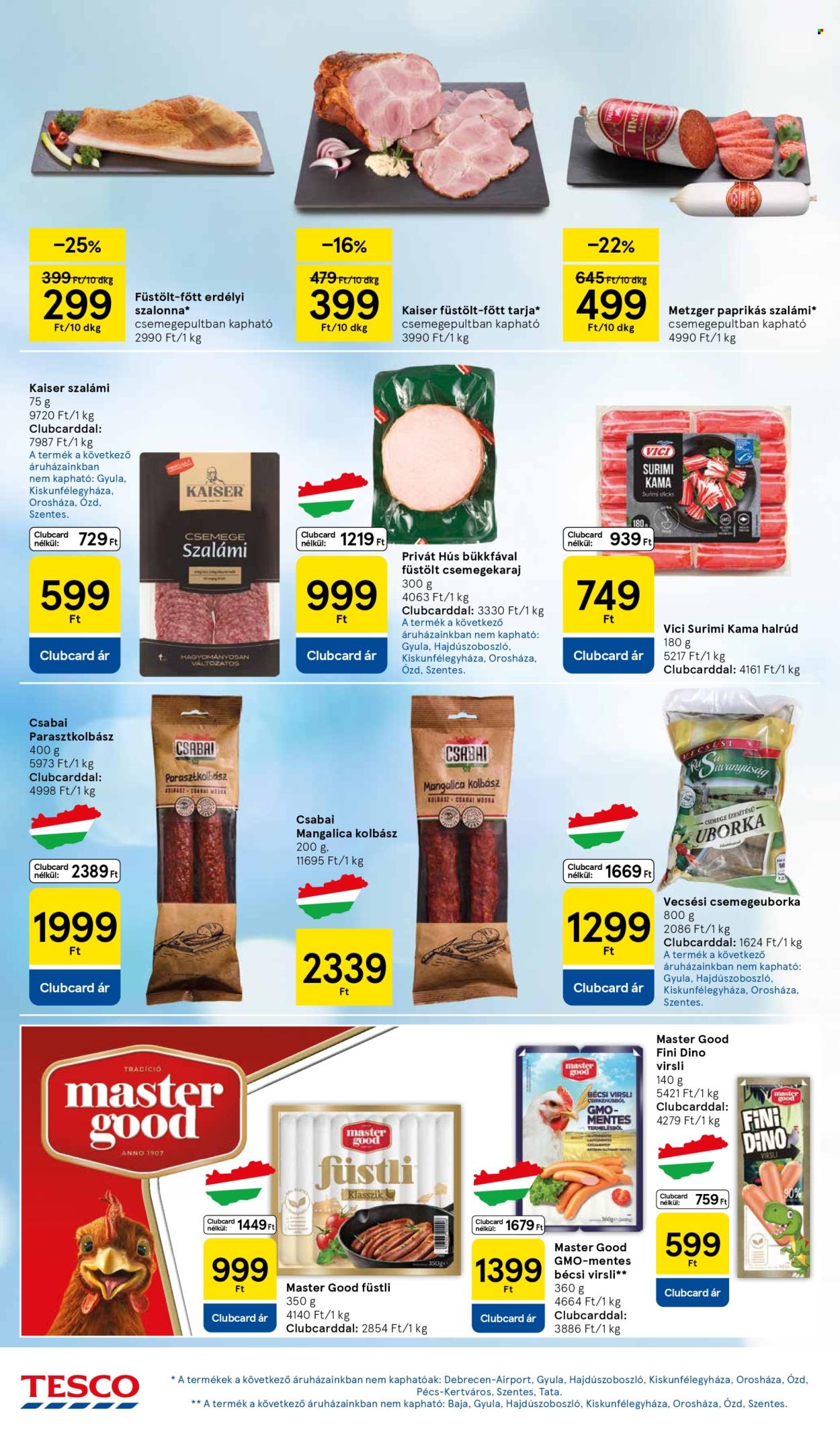 TESCO akciós újságok - 2025.05.22 - 2025.05.28. Oldal 18