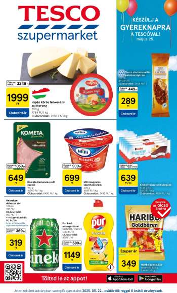 Újság TESCO - 2025.05.22 - 2025.05.28.