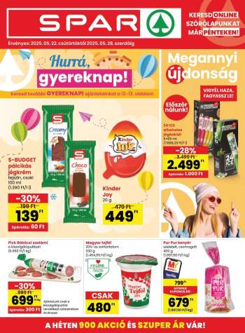 Újság SPAR - 2025.05.22 - 2025.05.28.