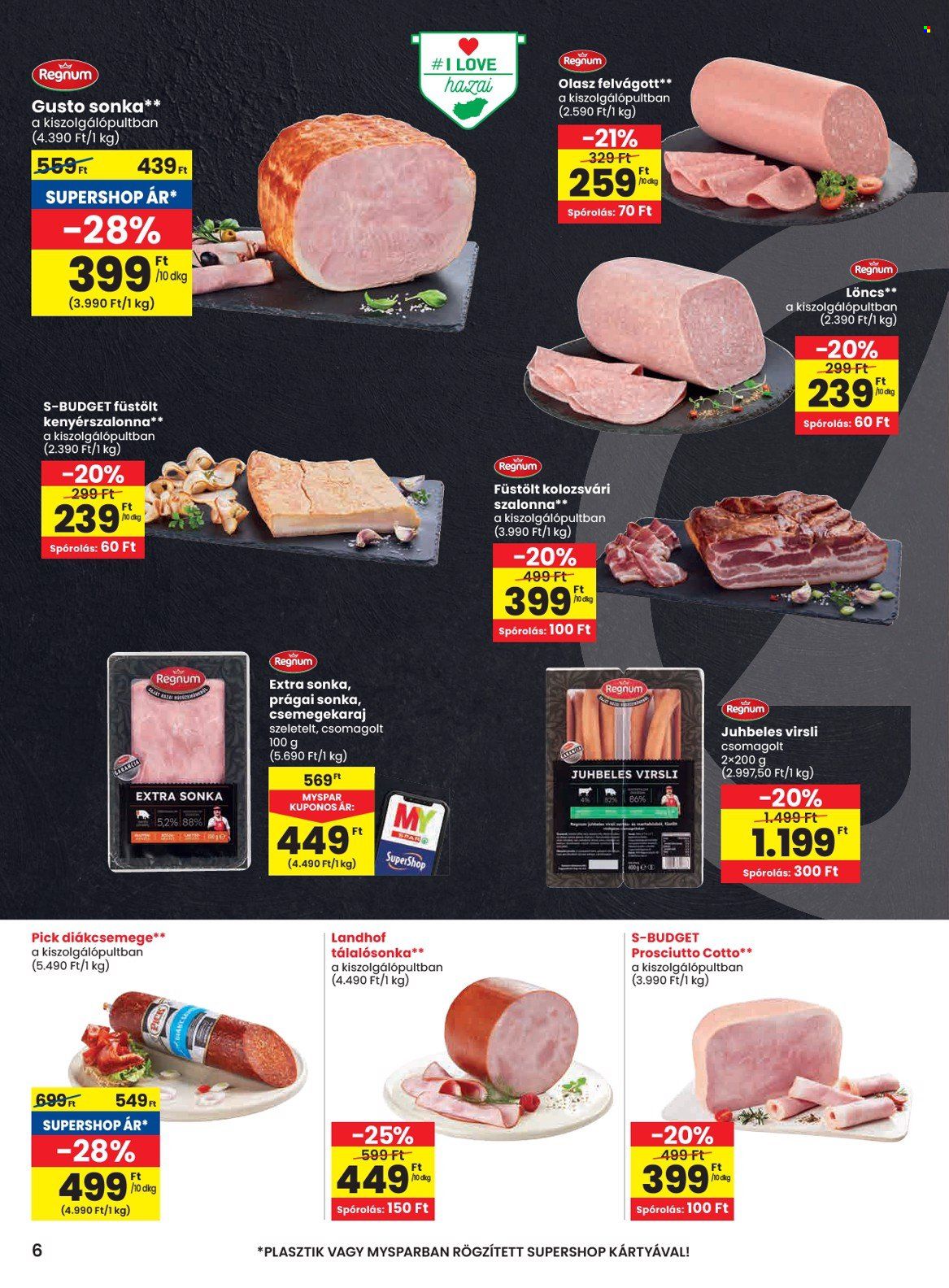 SPAR akciós újságok - 2025.05.22 - 2025.05.28. Oldal 6