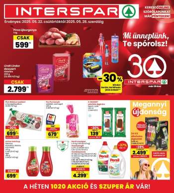 Újság INTERSPAR - 2025.05.22 - 2025.05.28.