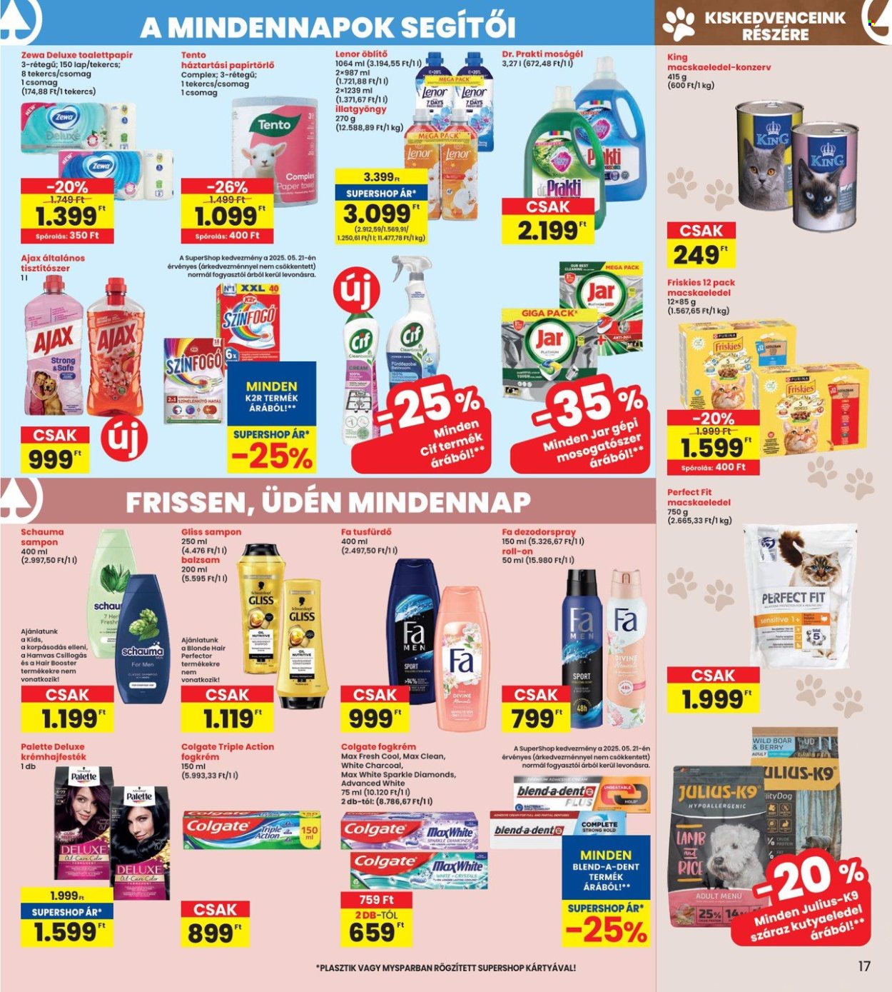 INTERSPAR akciós újságok - 2025.05.22 - 2025.05.28. Oldal 17