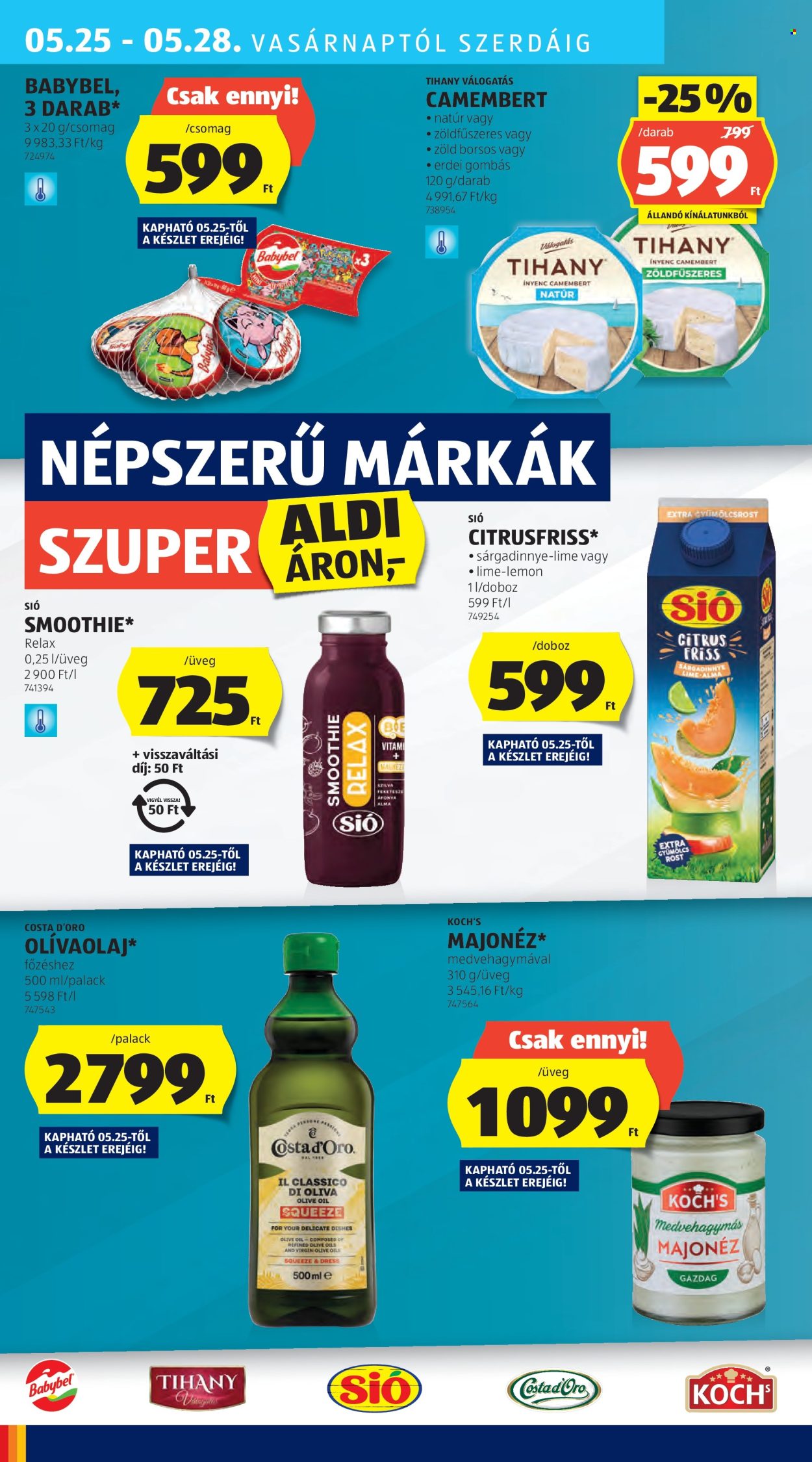 Aldi akciós újságok - 2025.05.22 - 2025.05.28. Oldal 40