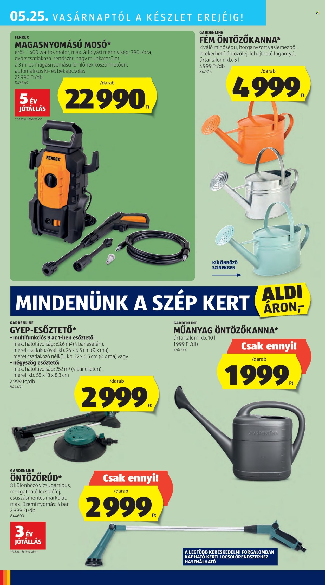 Aldi akciós újságok - 2025.05.22 - 2025.05.28. Oldal 44