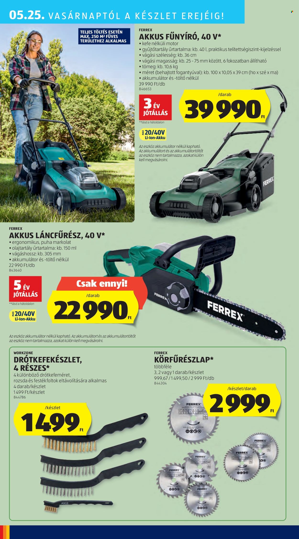 Aldi akciós újságok - 2025.05.22 - 2025.05.28. Oldal 20