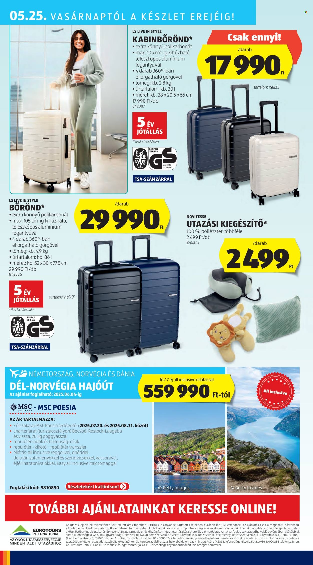 Aldi akciós újságok - 2025.05.22 - 2025.05.28. Oldal 22