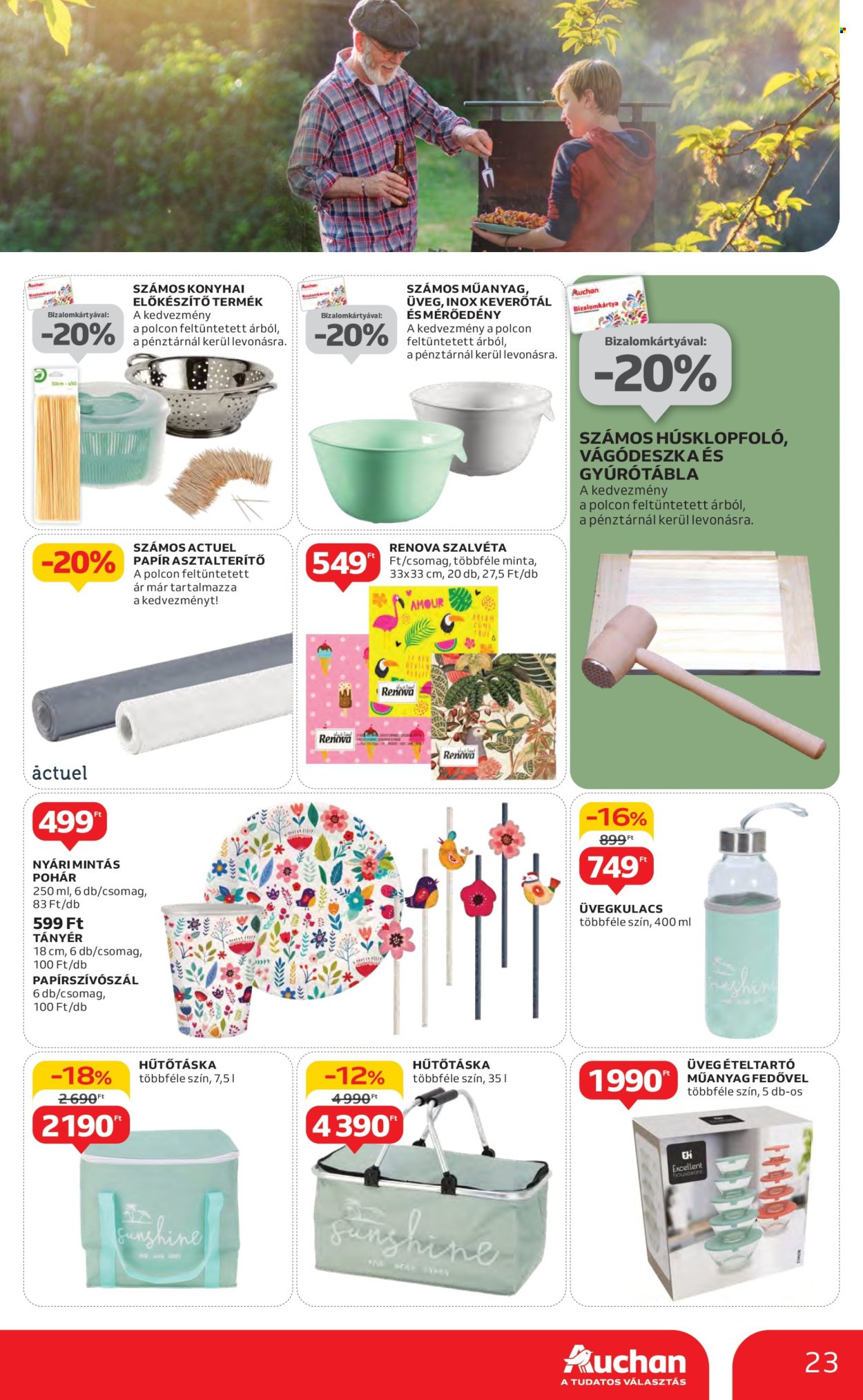 Auchan akciós újságok - 2025.05.22 - 2025.05.28. Oldal 23