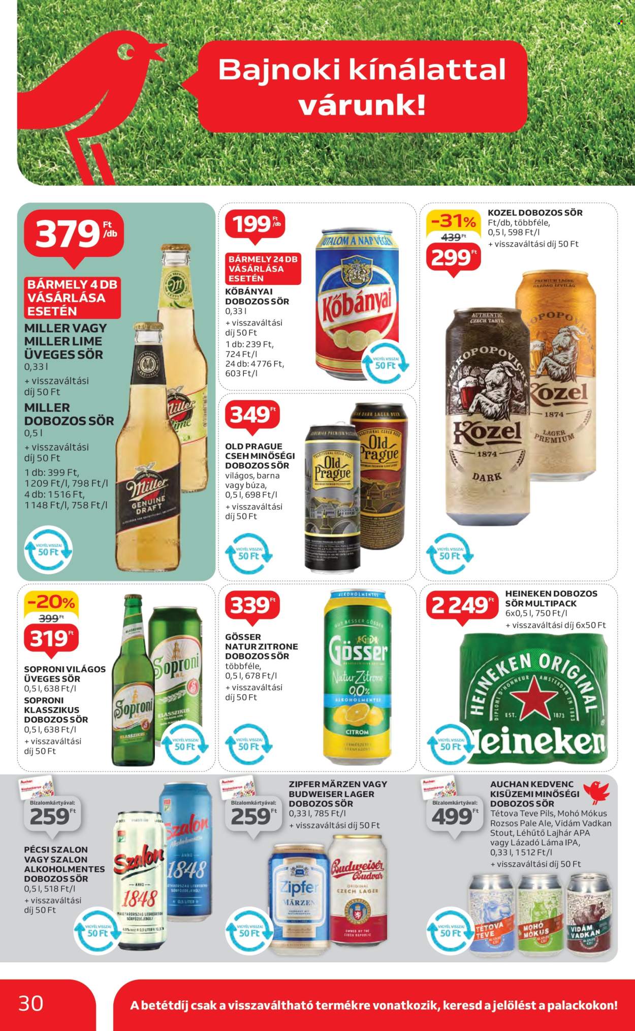 Auchan akciós újságok - 2025.05.22 - 2025.05.28. Oldal 30