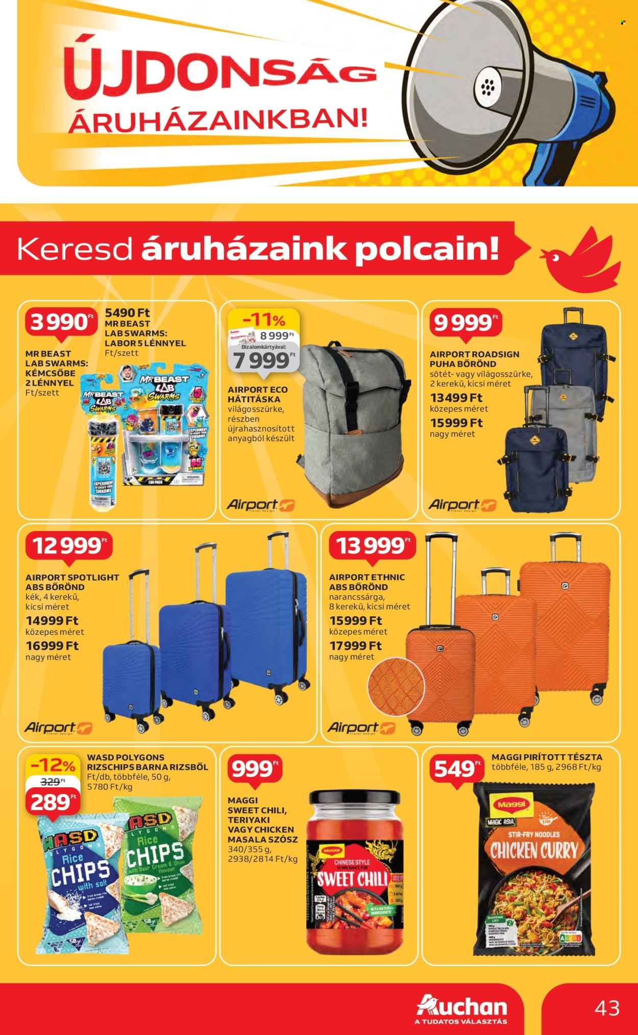 Auchan akciós újságok - 2025.05.22 - 2025.05.28. Oldal 43
