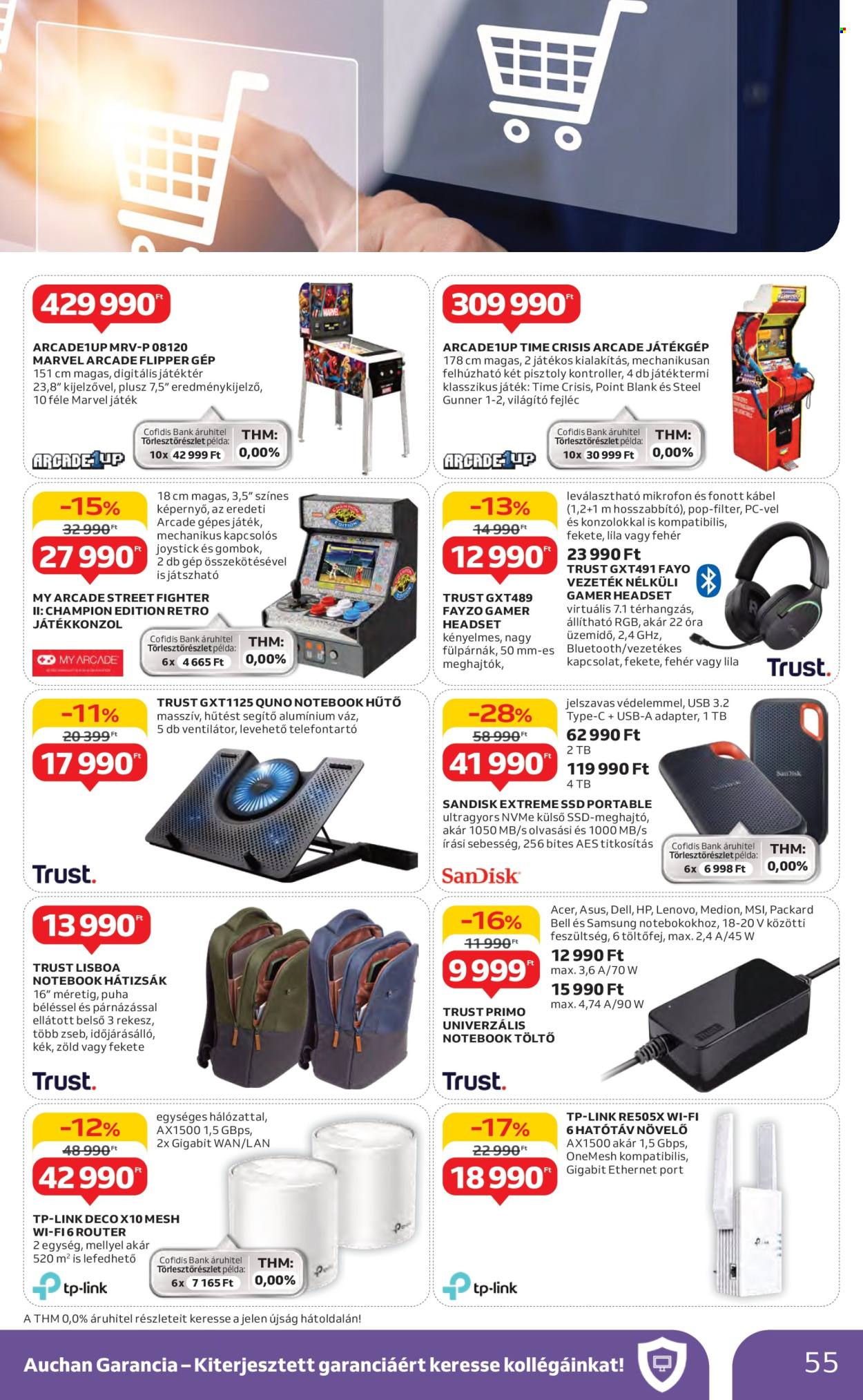 Auchan akciós újságok - 2025.05.22 - 2025.05.28. Oldal 55