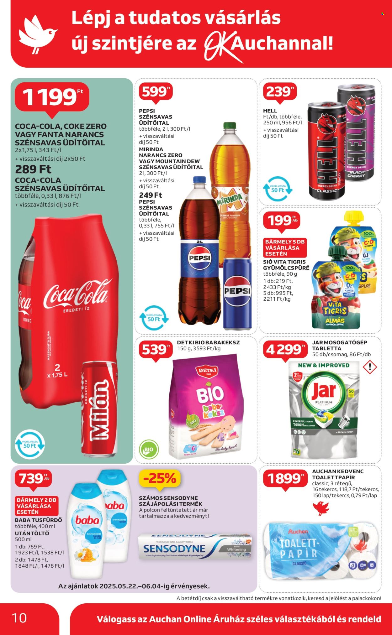 Auchan akciós újságok - 2025.05.22 - 2025.05.28. Oldal 10