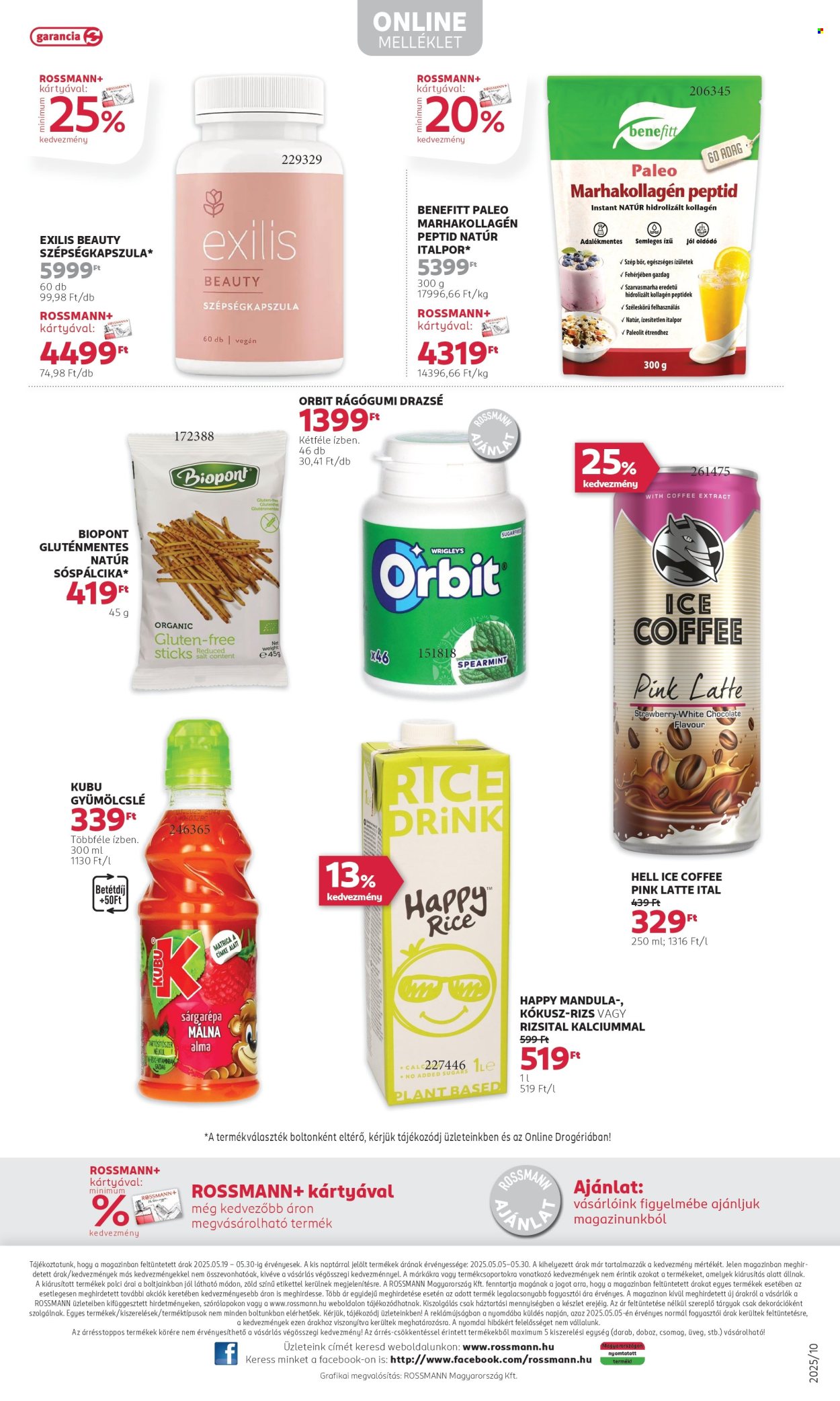 Rossmann akciós újságok - 2025.05.19 - 2025.05.30. Oldal 29