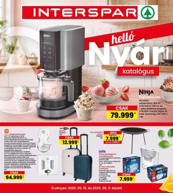 Újság INTERSPAR - 2025.05.15 - 2025.06.11.