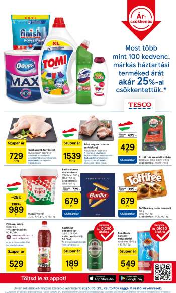 Újság TESCO - 2025.05.29 - 2025.06.04.