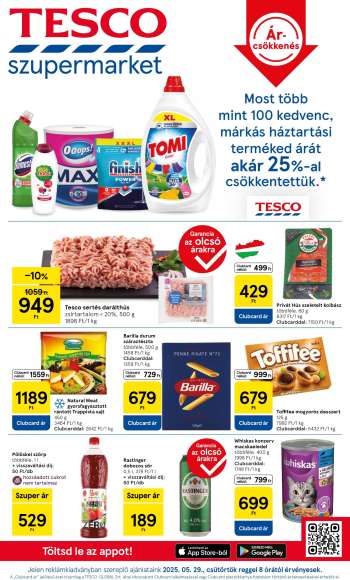 Újság TESCO - 2025.05.29 - 2025.06.04.