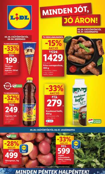 Újság Lidl - 2025.05.29 - 2025.06.04.