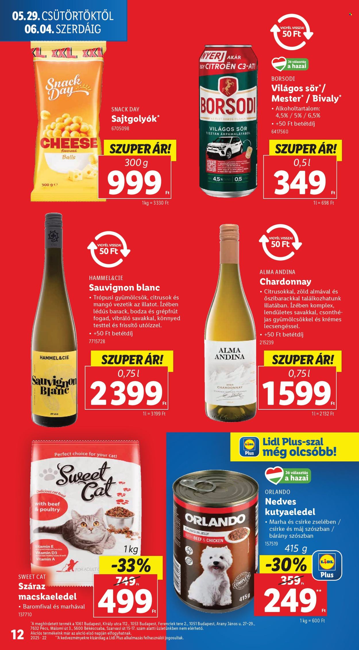 Lidl akciós újságok - 2025.05.29 - 2025.06.04. Oldal 12