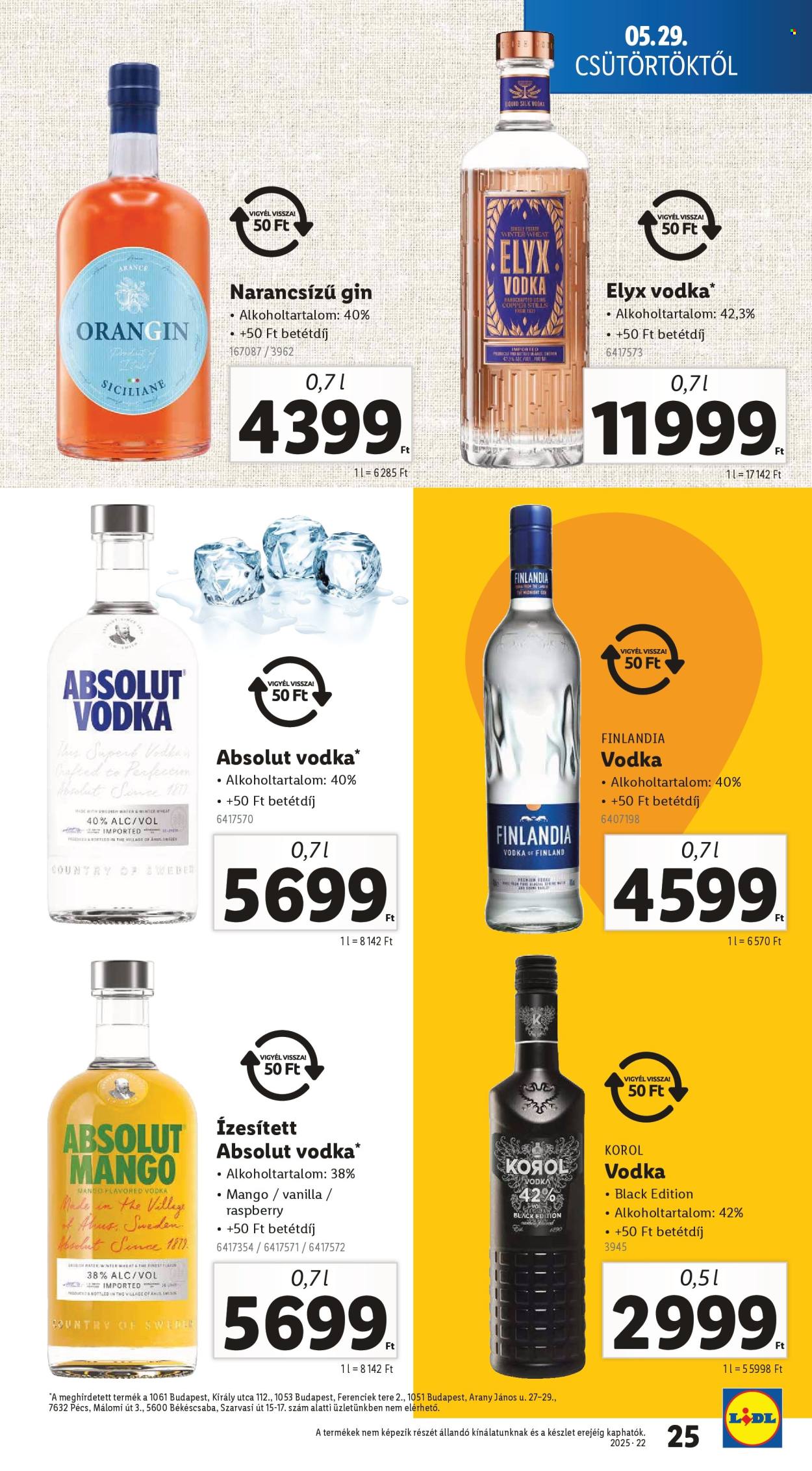 Lidl akciós újságok - 2025.05.29 - 2025.06.04. Oldal 25