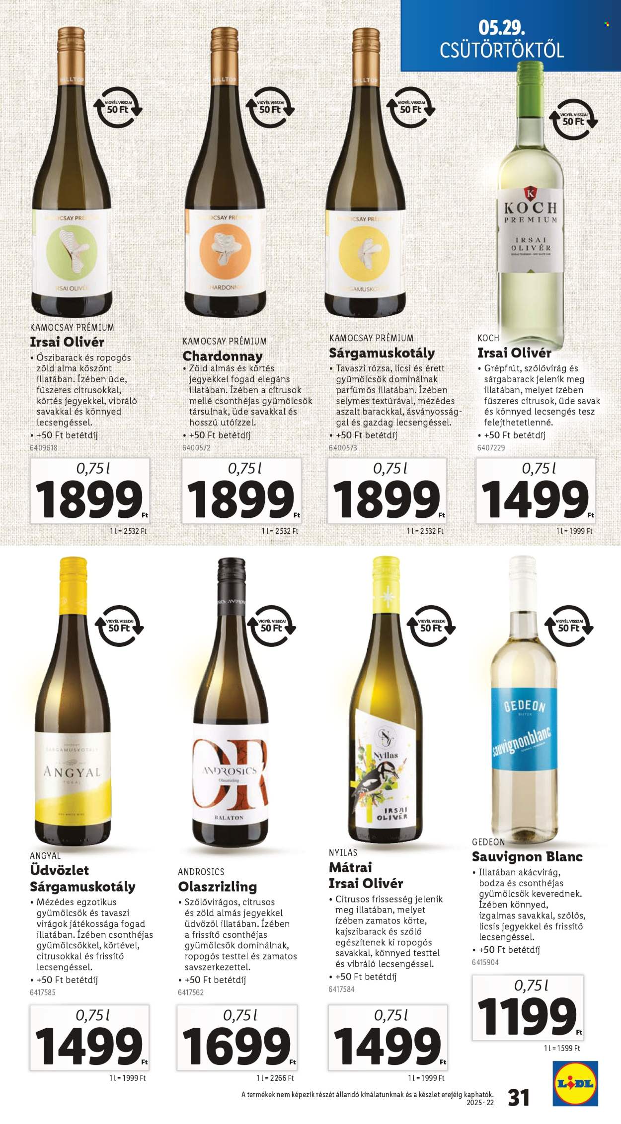 Lidl akciós újságok - 2025.05.29 - 2025.06.04. Oldal 31