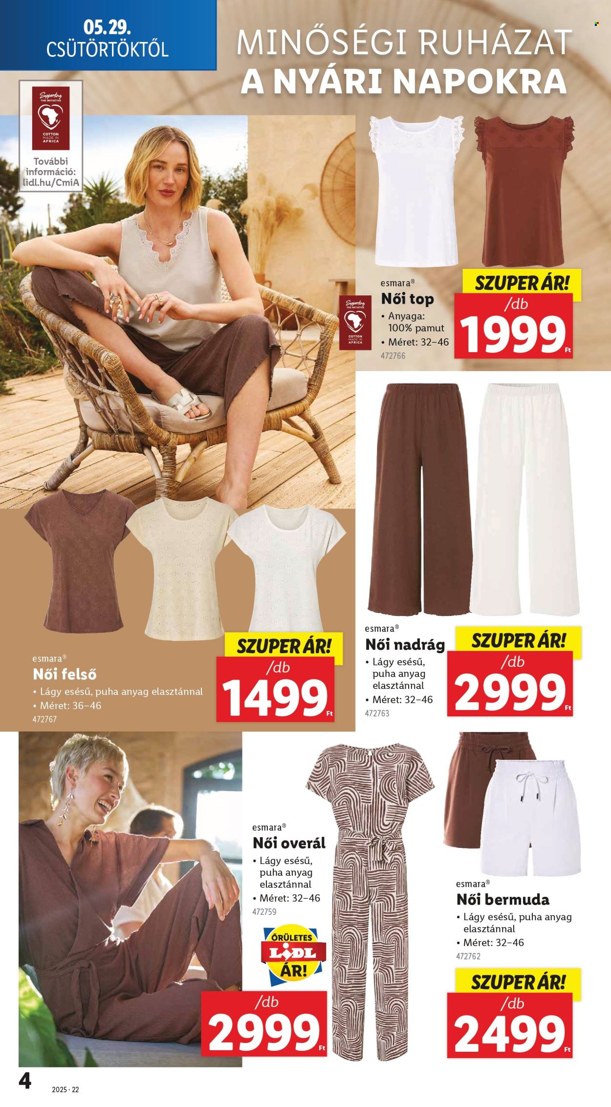 Lidl akciós újságok - 2025.05.29 - 2025.06.04. Oldal 4