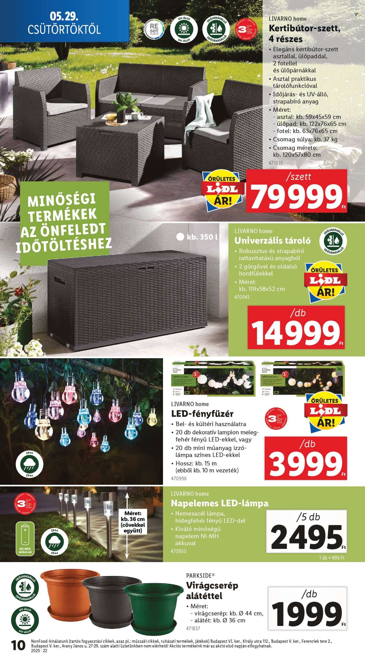 Lidl akciós újságok - 2025.05.29 - 2025.06.04. Oldal 10