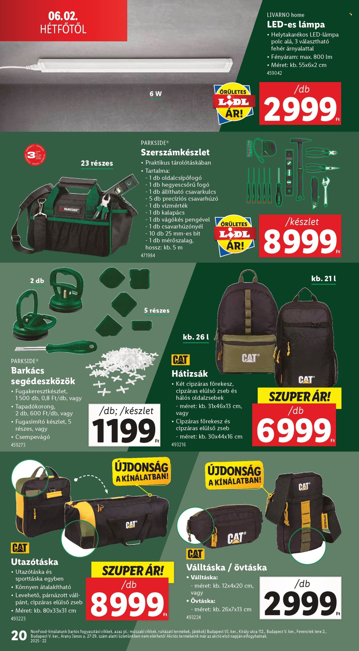 Lidl akciós újságok - 2025.05.29 - 2025.06.04. Oldal 20