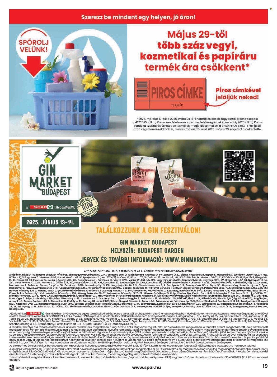 SPAR akciós újságok - 2025.05.29 - 2025.06.04. Oldal 19