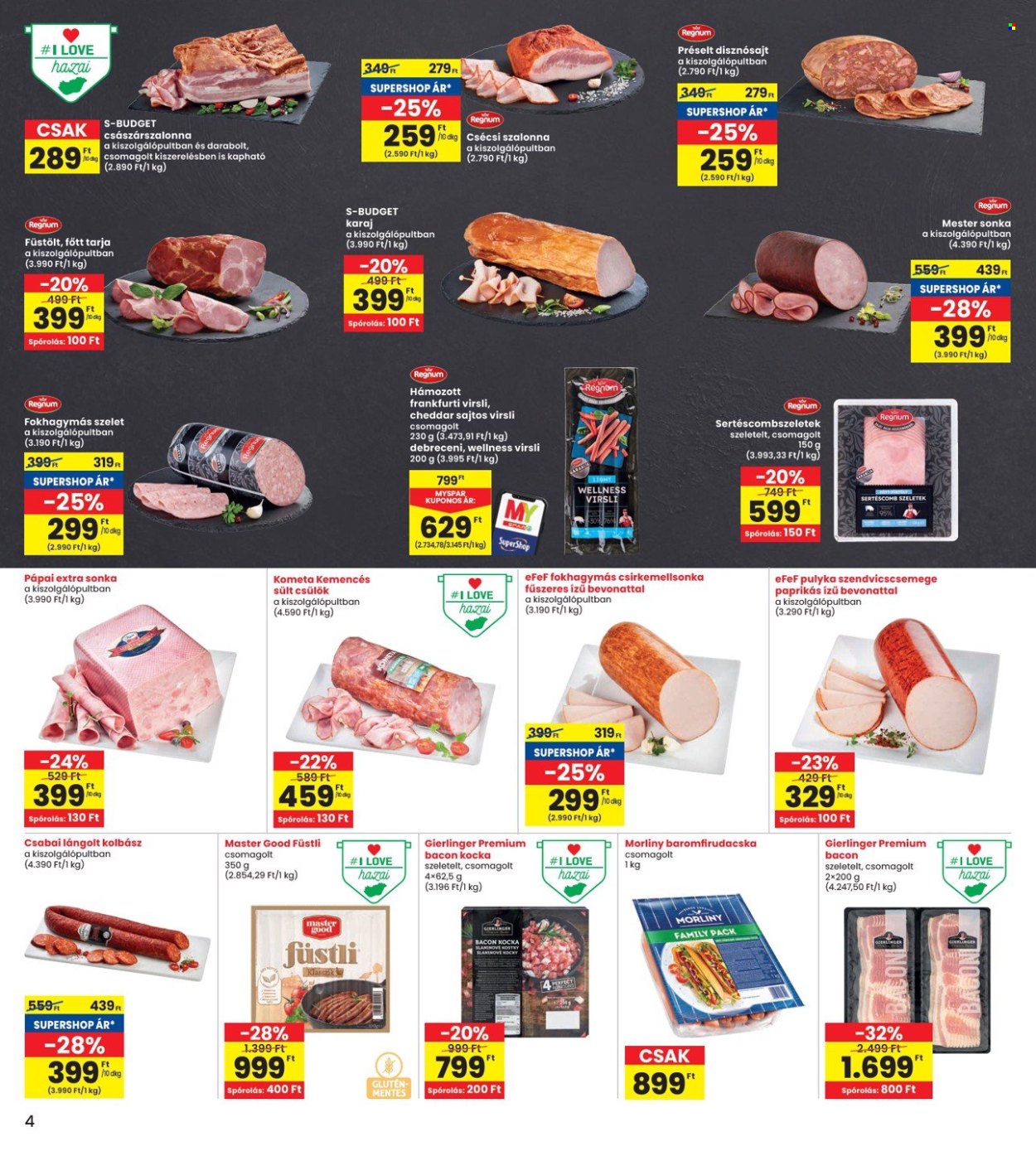 INTERSPAR akciós újságok - 2025.05.29 - 2025.06.04. Oldal 4