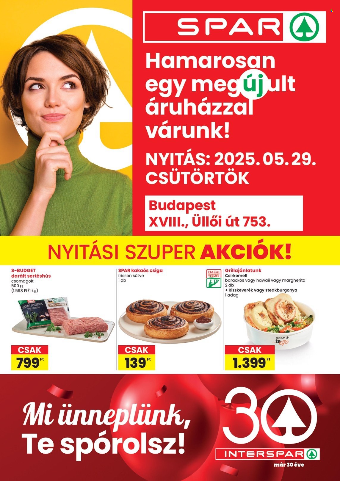 SPAR akciós újságok - 2025.05.29 - 2025.06.04. Oldal 1