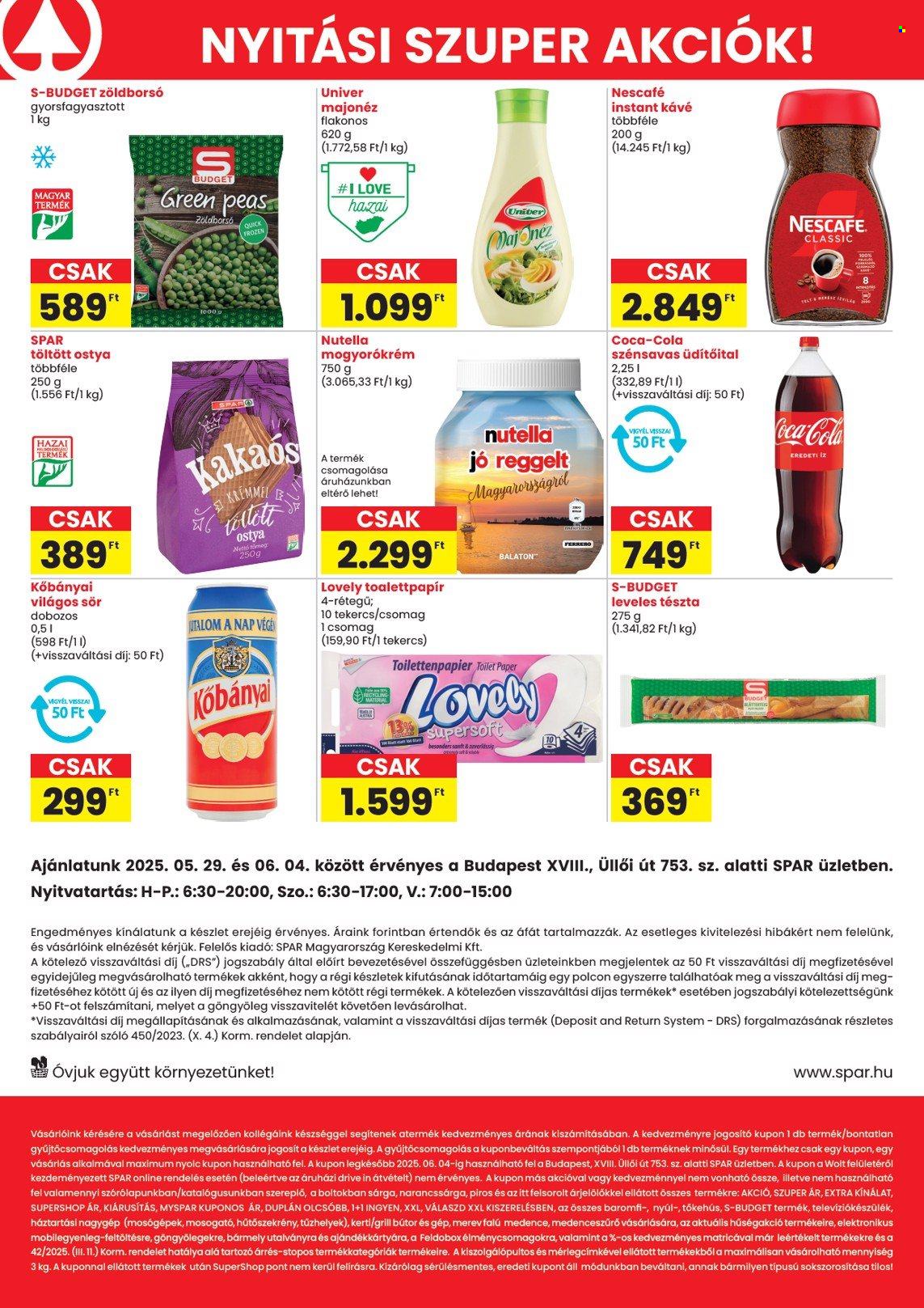SPAR akciós újságok - 2025.05.29 - 2025.06.04. Oldal 2