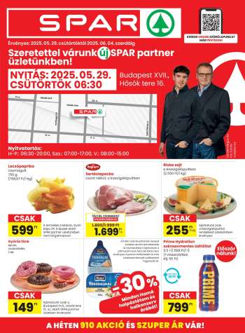 Újság SPAR - 2025.05.29 - 2025.06.04.