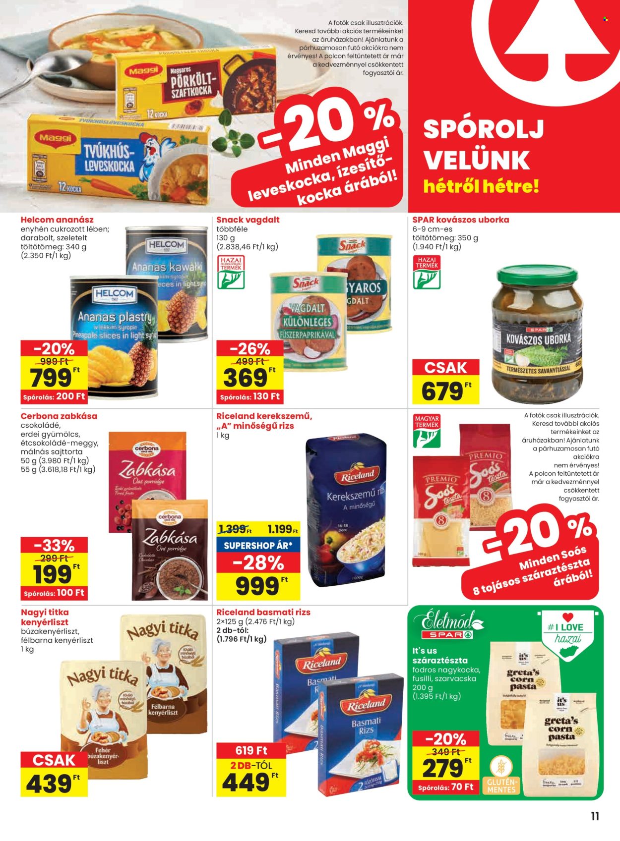 SPAR akciós újságok - 2025.05.29 - 2025.06.04. Oldal 11