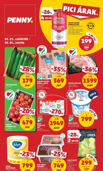 Újság Penny Market - 2025.05.29 - 2025.06.04.