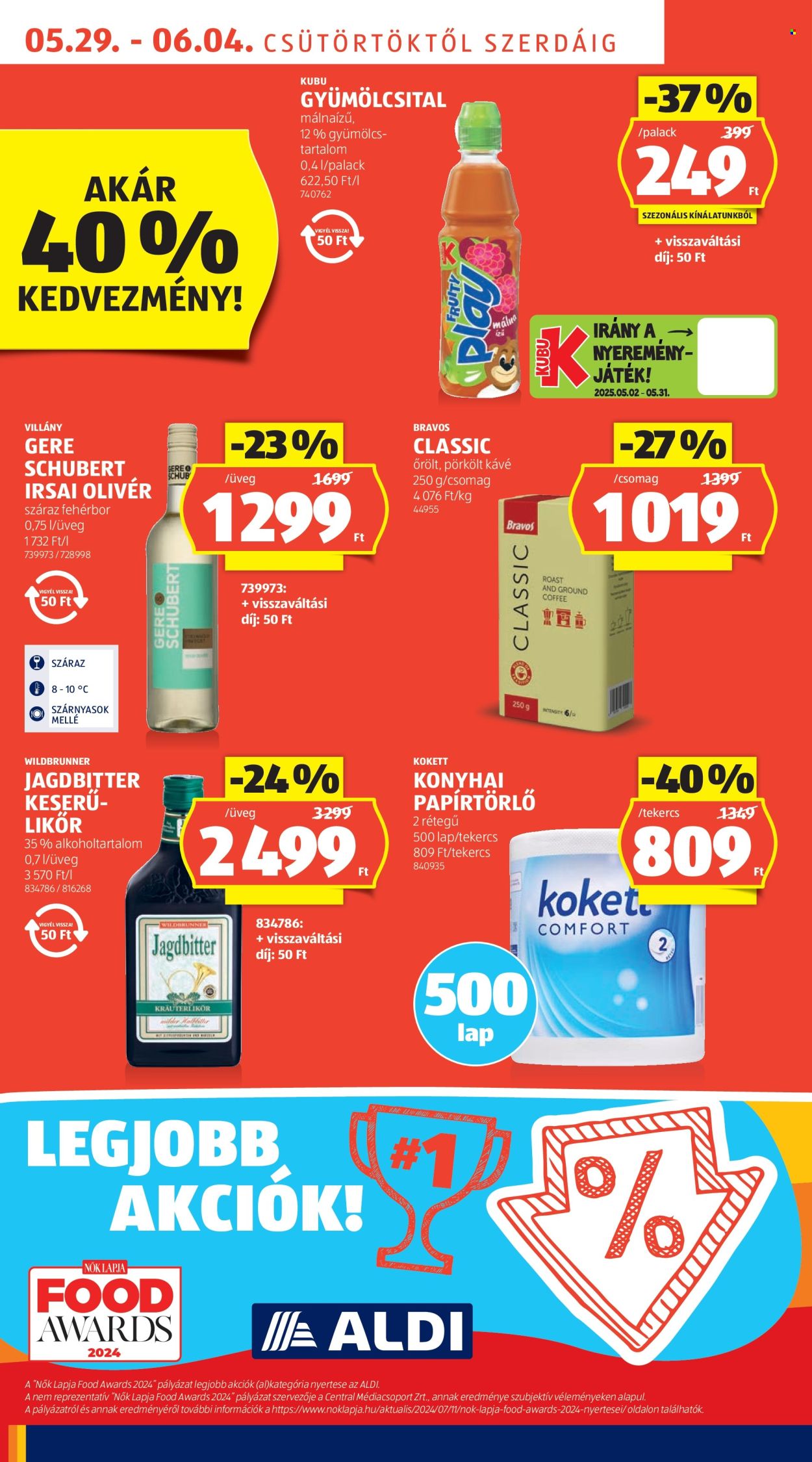 Aldi akciós újságok - 2025.05.29 - 2025.06.04. Oldal 6