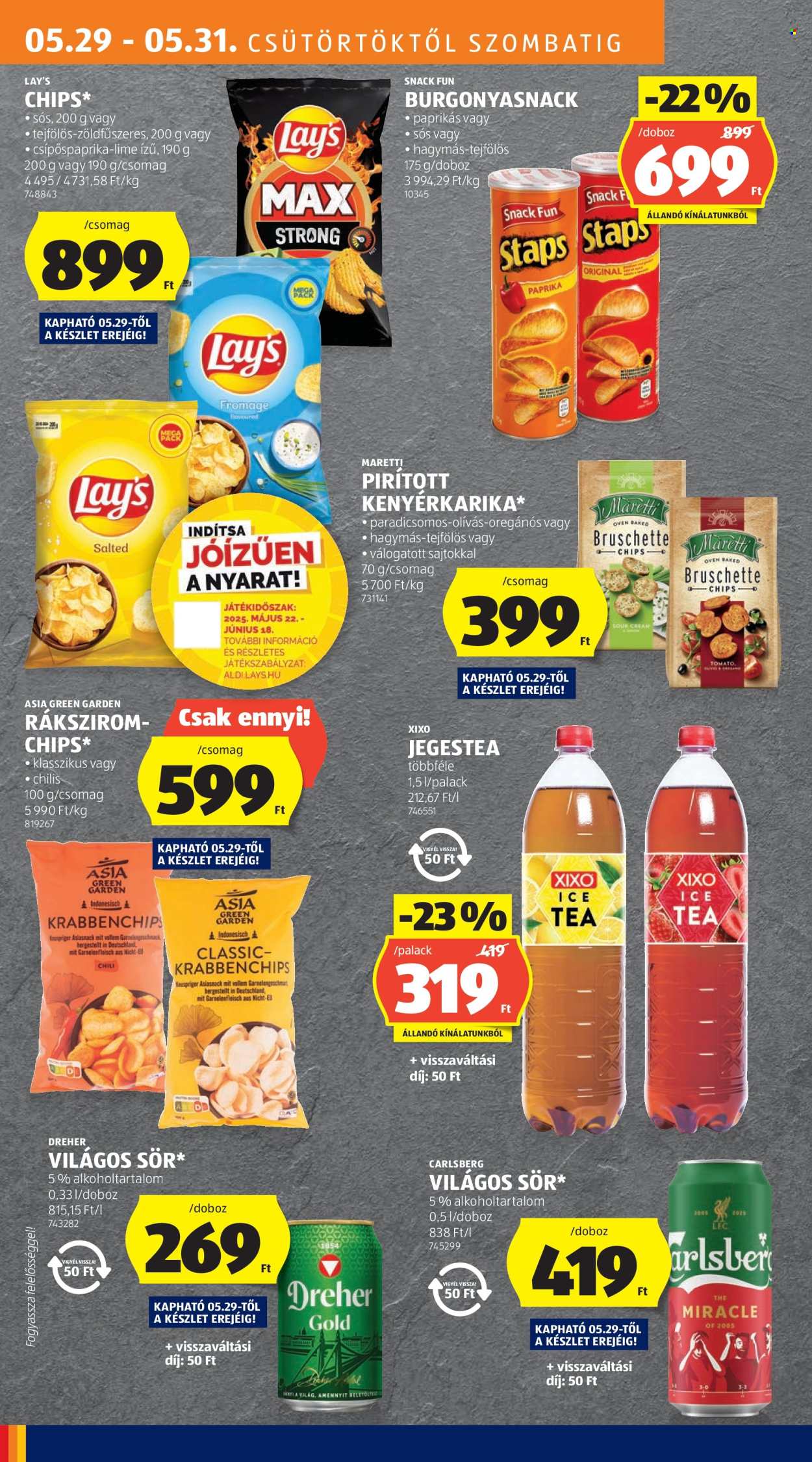 Aldi akciós újságok - 2025.05.29 - 2025.06.04. Oldal 22