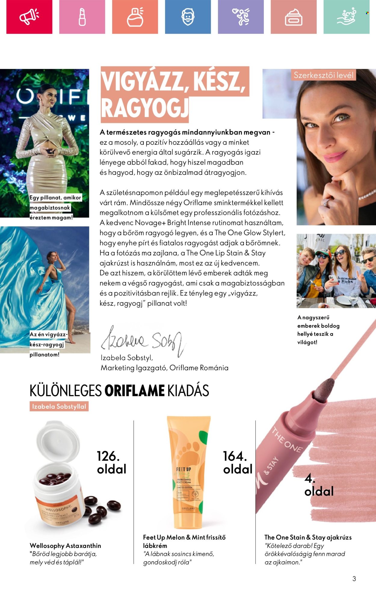Oriflame akciós újságok - 2025.05.25 - 2025.06.14. Oldal 3