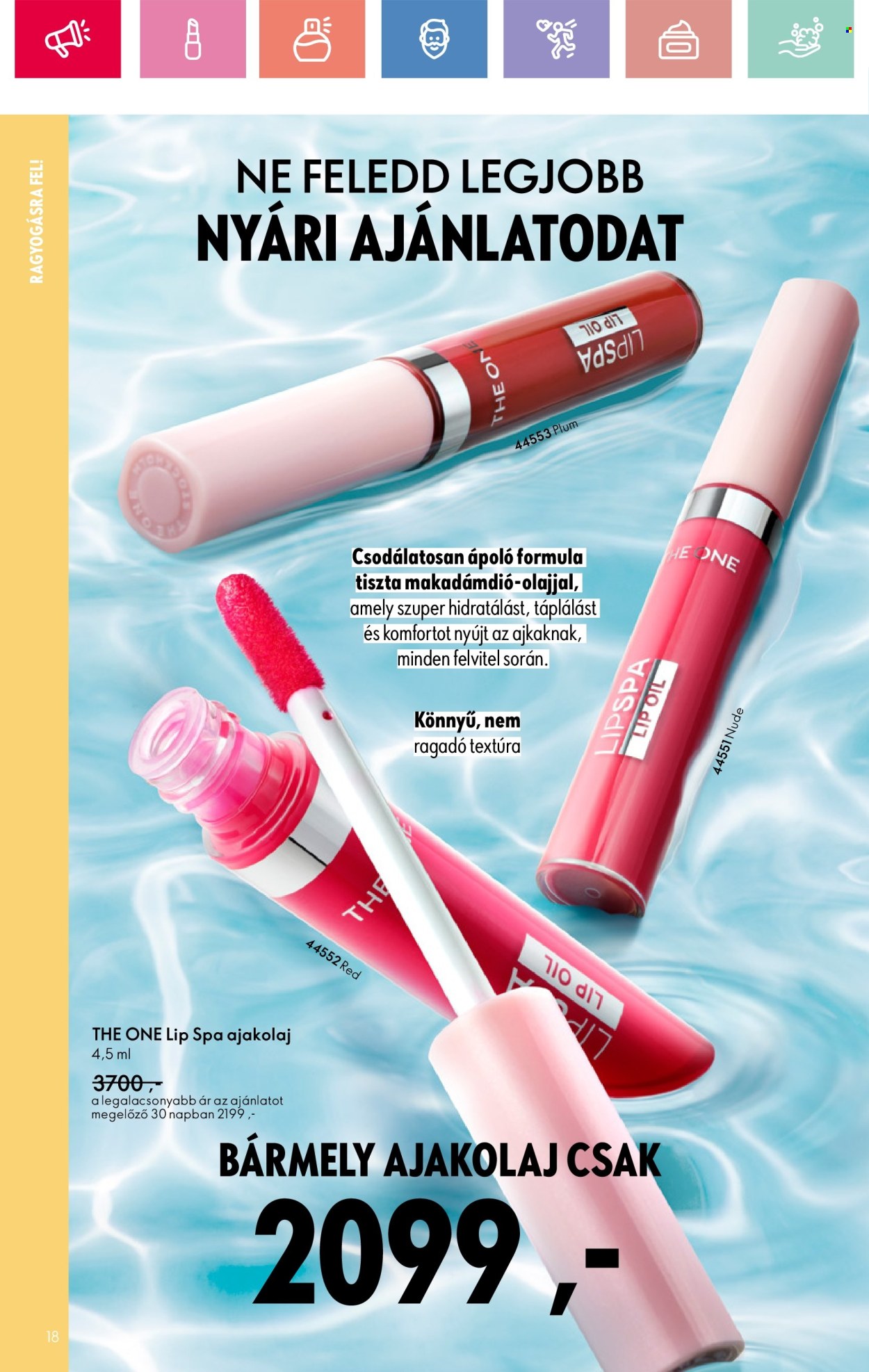 Oriflame akciós újságok - 2025.05.25 - 2025.06.14. Oldal 18