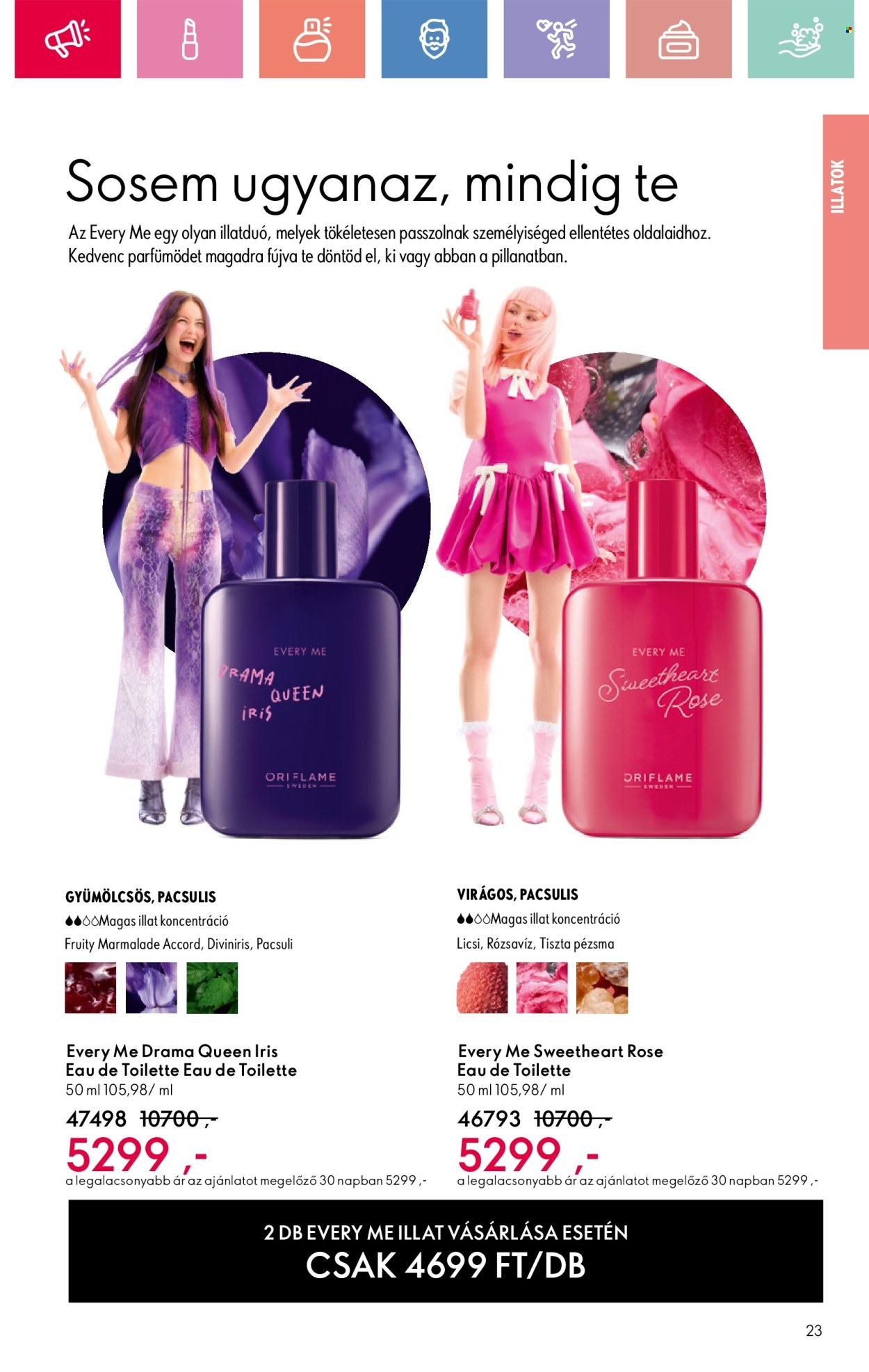 Oriflame akciós újságok - 2025.05.25 - 2025.06.14. Oldal 23