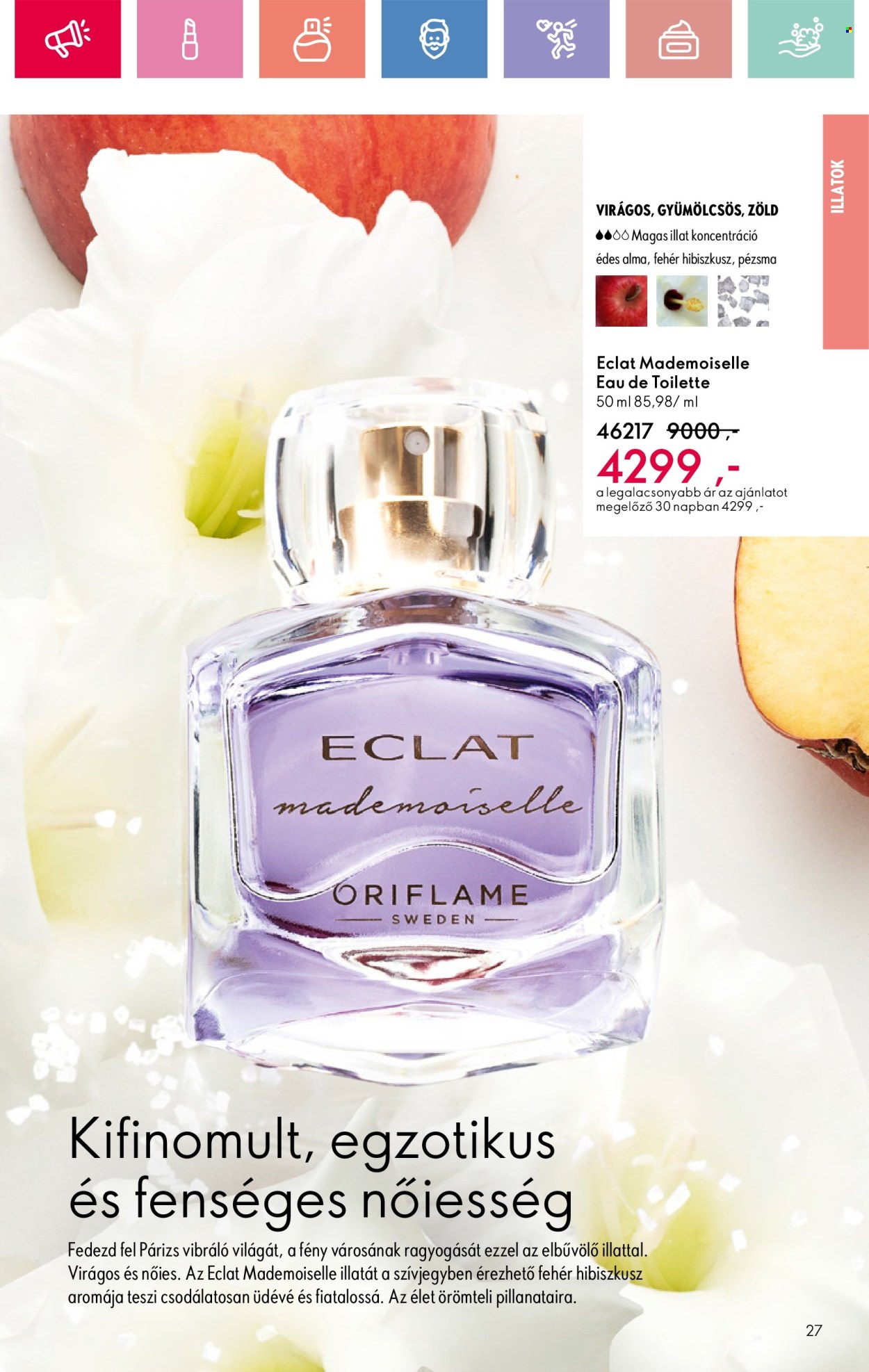 Oriflame akciós újságok - 2025.05.25 - 2025.06.14. Oldal 27