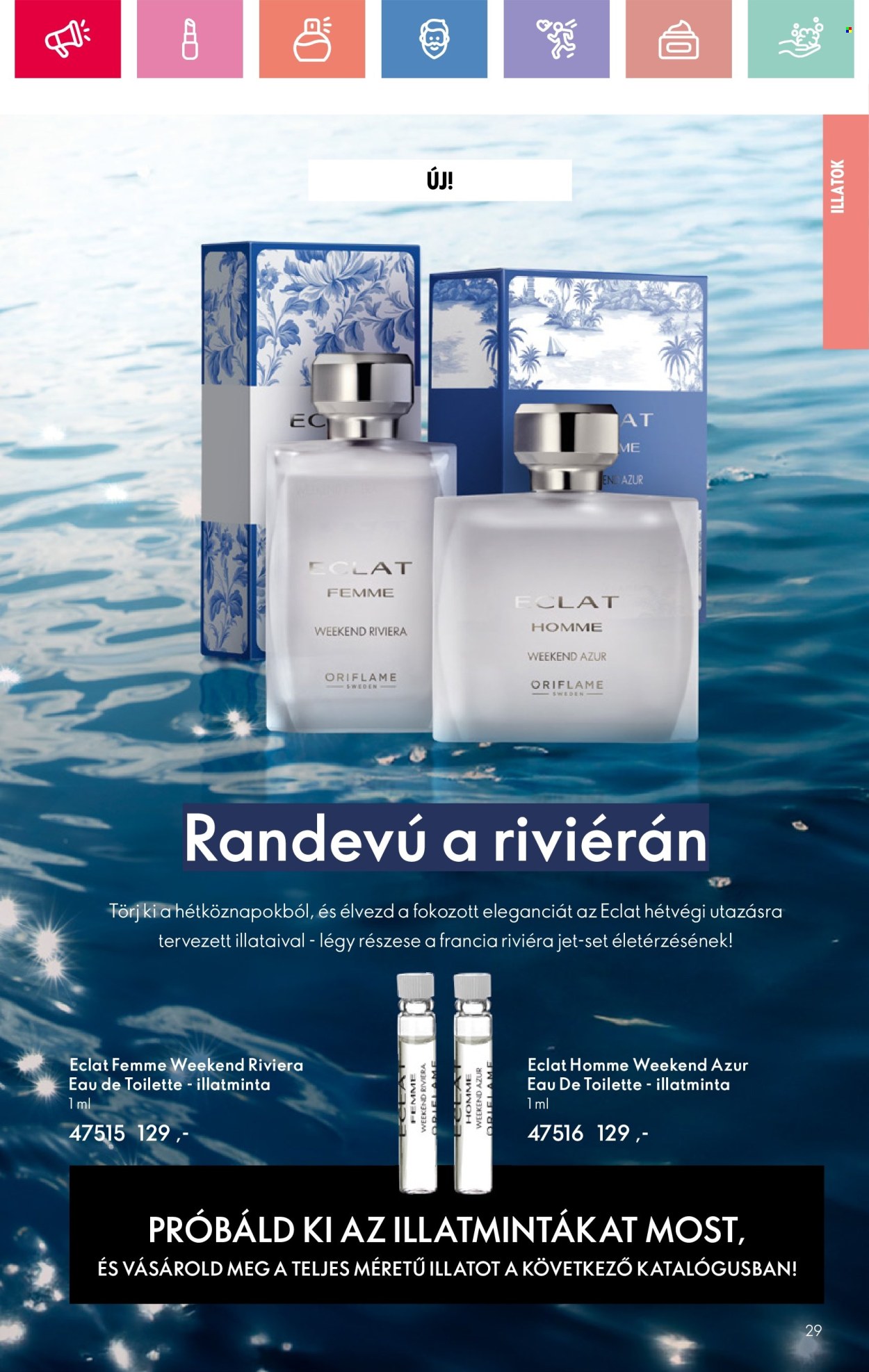 Oriflame akciós újságok - 2025.05.25 - 2025.06.14. Oldal 29