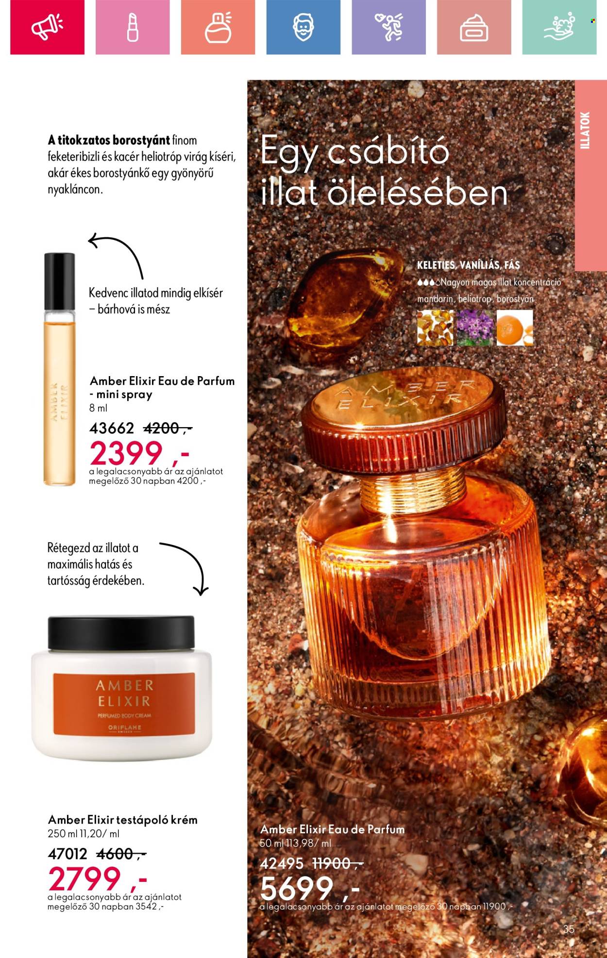 Oriflame akciós újságok - 2025.05.25 - 2025.06.14. Oldal 35