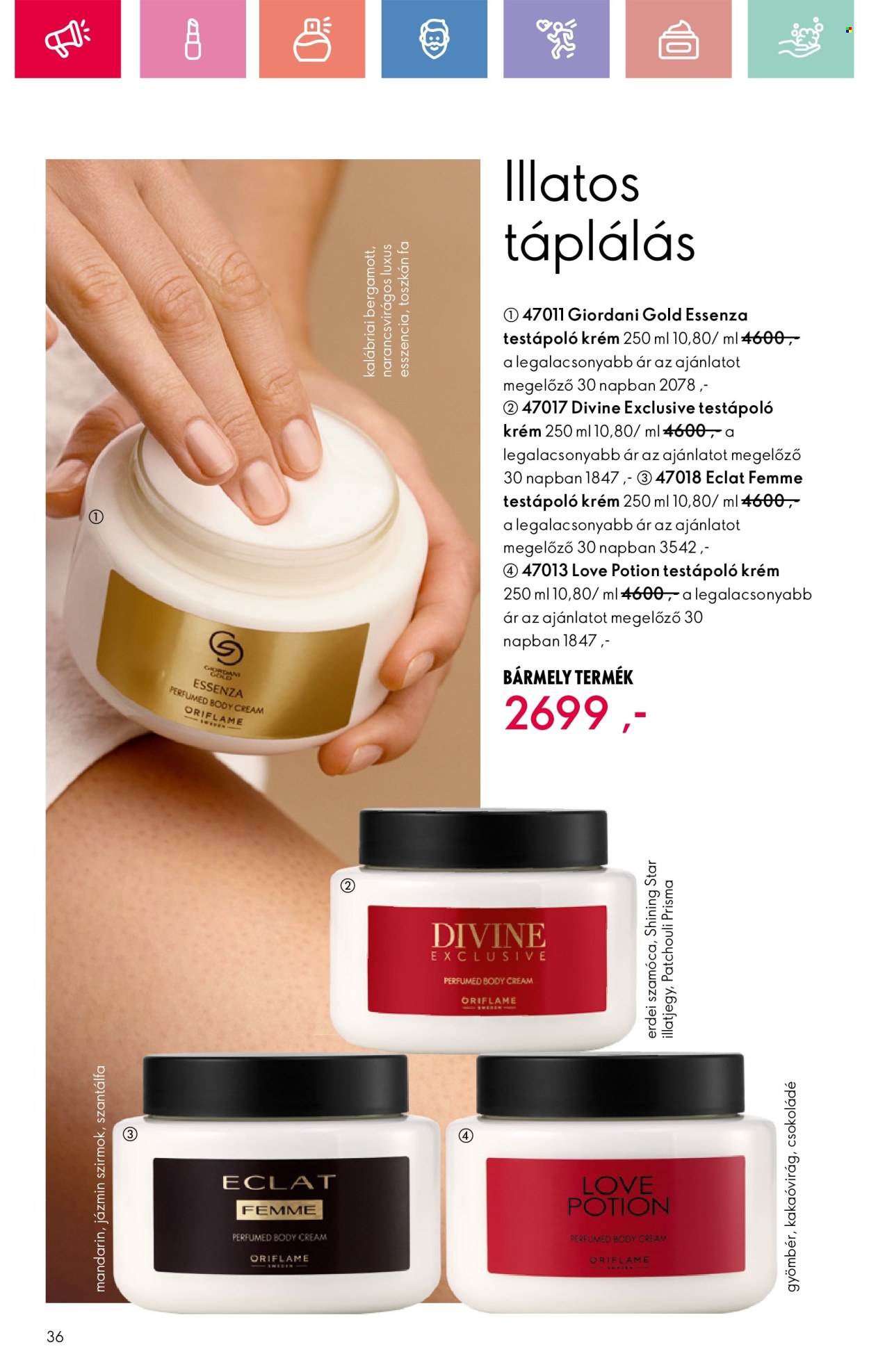Oriflame akciós újságok - 2025.05.25 - 2025.06.14. Oldal 36
