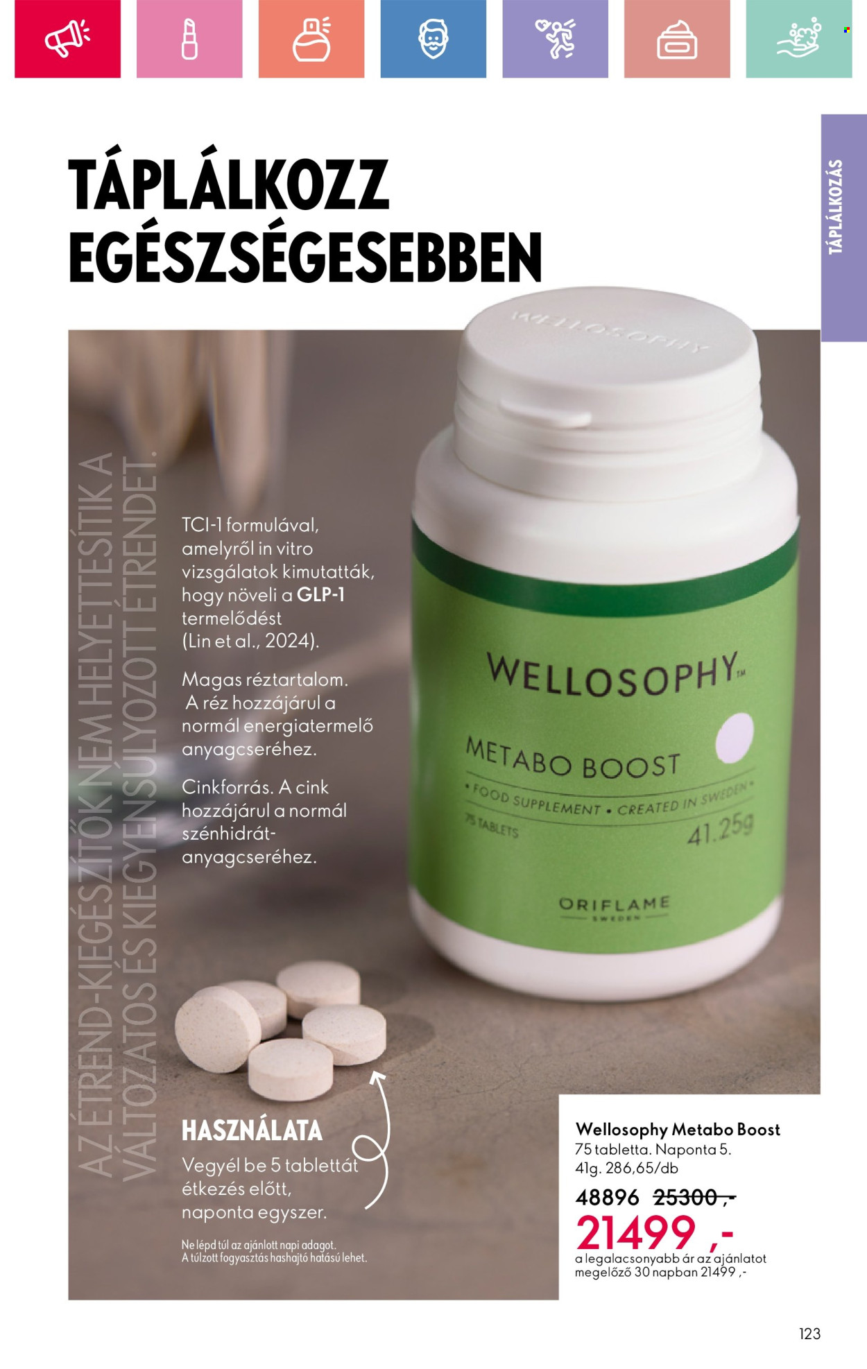 Oriflame akciós újságok - 2025.05.25 - 2025.06.14. Oldal 123